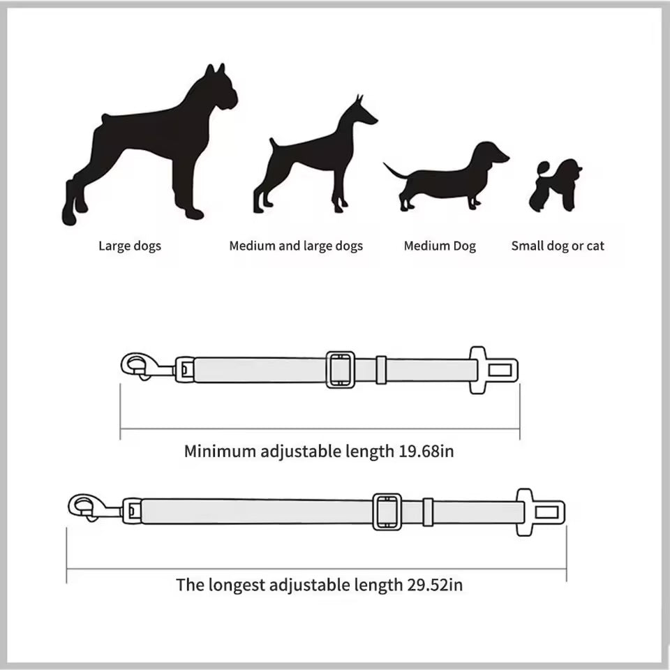 Dog Car Safety Belt